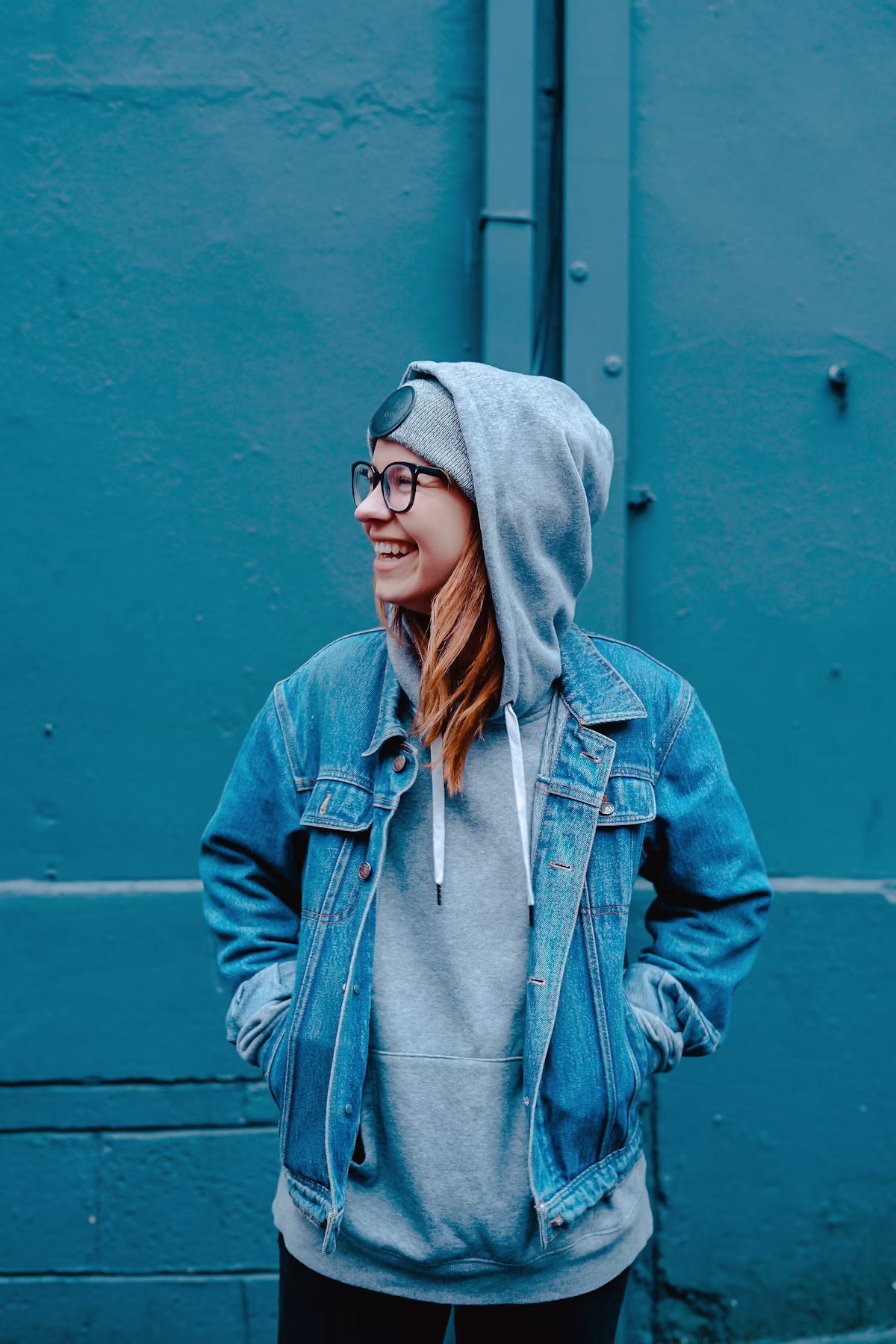 Outdoor lifestyle portrait