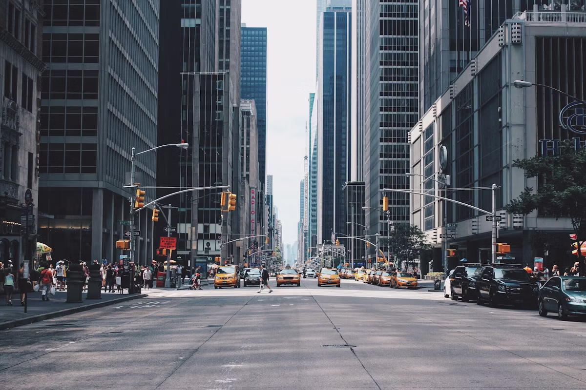 City editorial frame