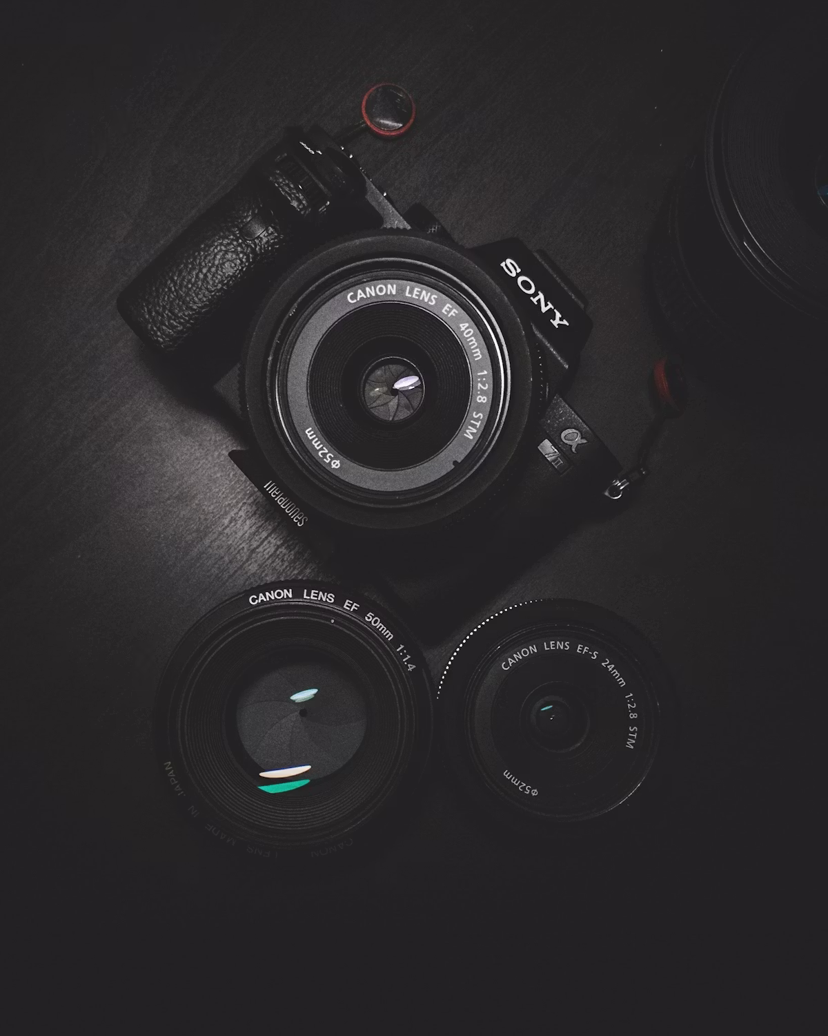 Camera equipment detail